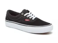 Vans "Era Pro" Shoes - Black/White/Gum