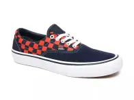 Vans "Era Pro" Schuhe - (Checkerboard) Navy/Orange