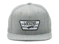 Vans "Full Patch Snapback" Kappe - Heather Grey