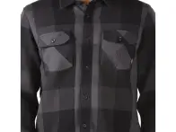 Vans "Hixon Flannel" Hemd - Black/Charcoal