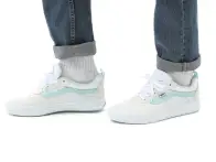 Vans "Kyle Walker" Shoes - (Sport VTG) White/Mint