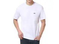 Vans "Left Chest Logo" T-Shirt - White/Black