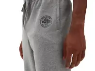 Vans "Logo Up Fleece" Jogger Pants - Cement Heather
