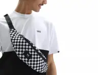 Vans "Mini Ward" Shoulder Bag - Black-White Check
