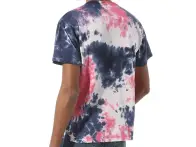 Vans "Off The Wall Classic Burst" T-Shirt - Vans Cool Pink Tie Dye