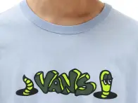 Vans "Off The Wall Graphic Loose" T-Shirt - Blue