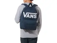 Vans "Old Skool III" Backpack - Dress Blues/White