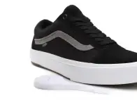 Vans "BMX Old Skool" Shoes - Black/Gray/White
