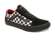 Vans "Old Skool Pro BMX" Shoes - (Kevin Peraza) Black/Checkerboard
