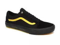 Vans "Old Skool Pro BMX" Shoes - (Larry Edgar) Black/Yellow