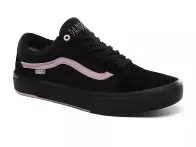 Vans "Old Skool Pro BMX" Shoes - (Matthias Dandois) Black/Pink
