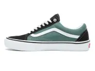 Vans "Old Skool Pro" Schuhe - Black/Duck Green