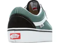 Vans "Old Skool Pro" Schuhe - Black/Duck Green