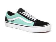 Vans "Old Skool Pro" Schuhe - Black/Jade