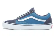 Vans "Old Skool Pro" Shoes - Navy/STV Navy/White