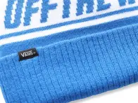 Vans "Pom" Beanie Mütze - Nautical Blue/White