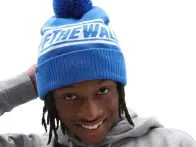 Vans "Pom" Beanie Mütze - Nautical Blue/White