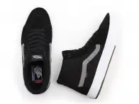 Vans "BMX Sk8-Hi" Shoes - Black/White/Grey