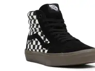 Vans "BMX Sk8-Hi" Shoes - Checkerboard Black