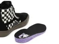 Vans "BMX Sk8-Hi" Shoes - Checkerboard Black