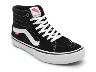 Vans "Sk8-Hi Pro" Shoes - Black/White