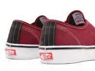 Vans "Skate Authentic" Shoes - Asphalt/Pomegranate