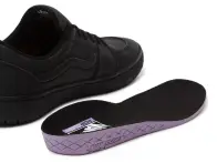 Vans "Skate Fairlane" Shoes - Black Leather