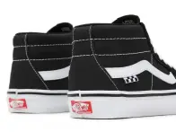 Vans "Skate Grosso Mid Pro" Schuhe - Black/White/Emo Leather