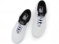 Vans "Skate Half Cab" Schuhe - White/Black