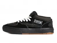 Vans "Skate Half Cab Wafflecup" Shoes - Black/Asphalt