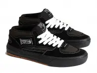 Vans "Skate Half Cab Wafflecup" Shoes - Black/Asphalt