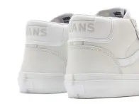 Vans "Skate Mid Skool Pro" Schuhe - Pearl Leather White