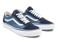 Vans "Skate Old Skool" Shoes - Navy/White
