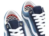 Vans "Skate Old Skool" Shoes - Navy/White