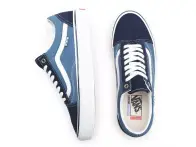 Vans "Skate Old Skool" Shoes - Navy/White