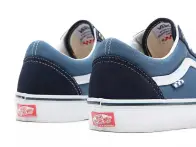 Vans "Skate Old Skool" Shoes - Navy/White