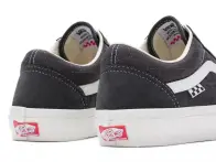 Vans "Skate Old Skool" Shoes - Quilted Charcoal