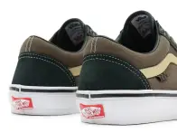Vans "Skate Old Skool" Shoes - Scarab/Military