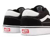 Vans "Rowan" Shoes - Black/True White
