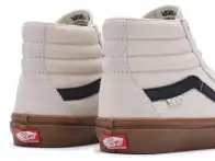 Vans "Skate Sk8-Hi" Shoes - Birch/Gum