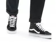 Vans "Skate Sk8-Hi" Schuhe - Black/White