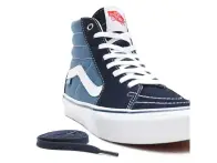 Vans "Skate Sk8-Hi" Shoes - Navy/White
