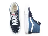 Vans "Skate Sk8-Hi" Shoes - Navy/White