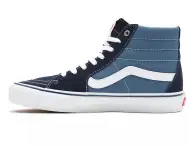 Vans "Skate Sk8-Hi" Shoes - Navy/White