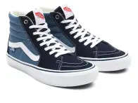 Vans "Skate Sk8-Hi" Shoes - Navy/White