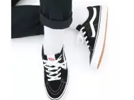 Vans "Skate Sk8-Low" Schuhe - Black/White