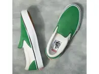 Vans "Skate Slip-On" Shoes - Juniper/White