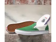 Vans "Skate Slip-On" Shoes - Juniper/White