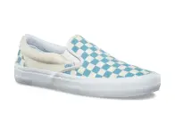 Vans "Slip-On Pro" Schuhe - Checkerboard Adriatic Blue/White