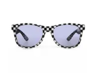 Vans "Spicoli 4" Sunglasses - Black/White Check/Flame